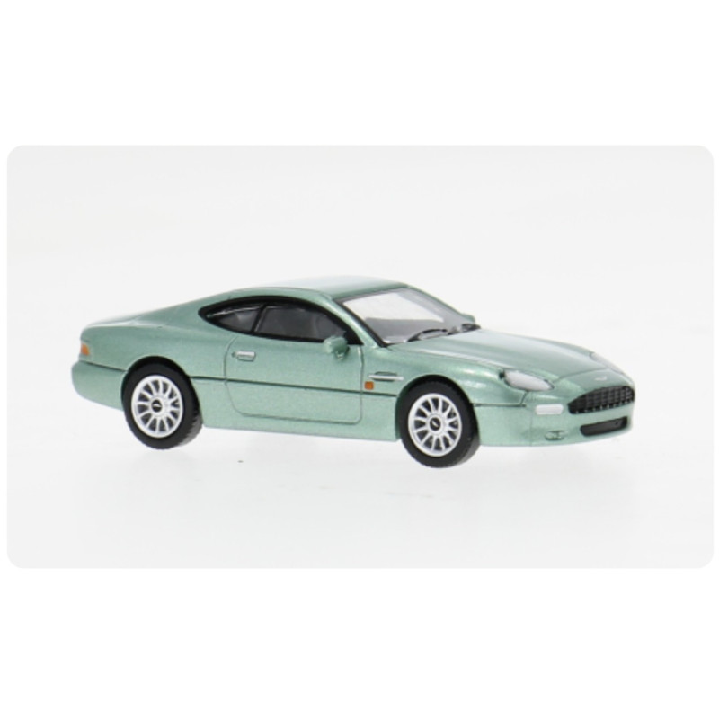 Aston Martin DB7 Coupé, Light Green Met 1/87