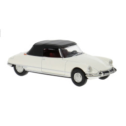 Citroen DS Cabrio White 1/87