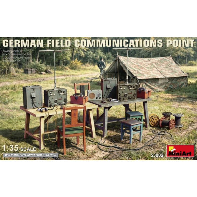 German Field Communications Point 1/35