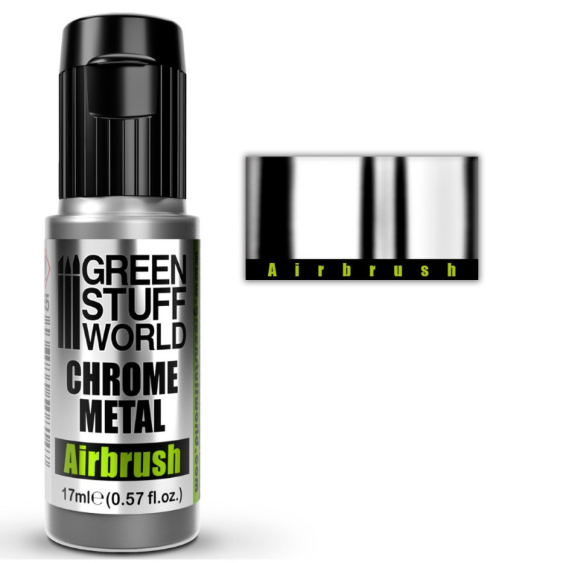 Peinture Chromée - Aérographe 17 ml