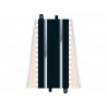 Lot de 2 rails droits 350 mm