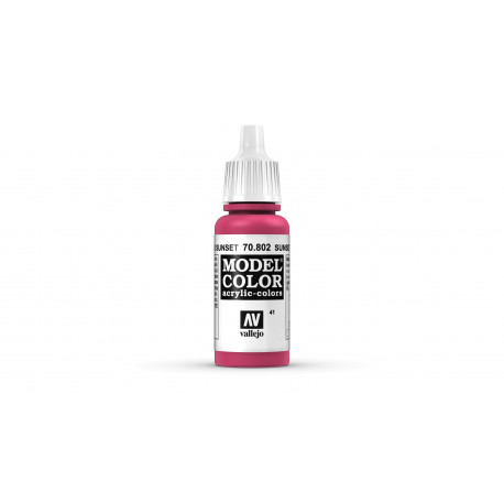 Model Color Sunset Red Mat, 17 ml