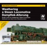 Model Color Train Weathering (9*17ml) and 2 brushes