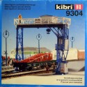 Grue de chargement avec wagon plat / Gantry crane w/ flat car H0