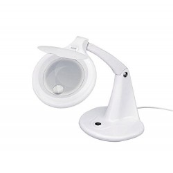 Lampe-loupe de table bureau LED Compact Magnifier Table Lamp