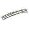 Rail courbe / Radius standard curve, R2 438mm, 22,5°, Code 100 H0