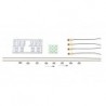 Kit d’éclairage universel pour wagons / Universal lighting kit for short wagons H0