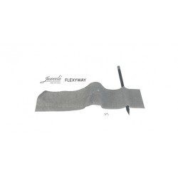 Rue pavée "vieille ville" droite / Old City Cobblestone Straight Street, 1 segment H0